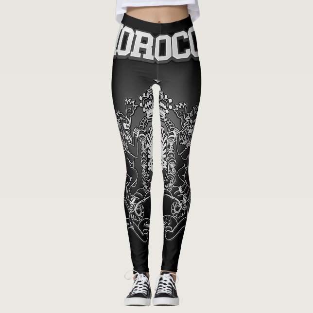 Wappen Marokkos Leggings (Vorderseite)