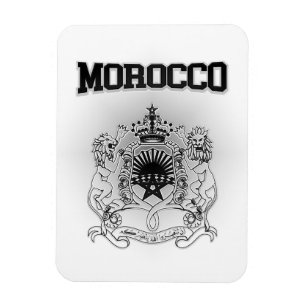 Wappen Marokkos Magnet