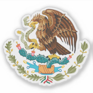 Wappen Mexikos (Vereinigte mexikanische Staaten) Aufkleber