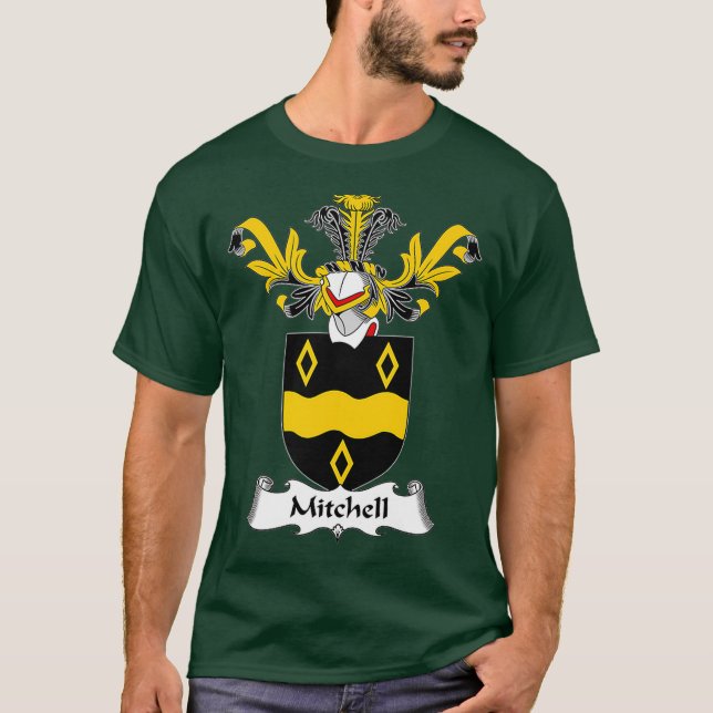 Wappen-Mitchell - Familienwappen T - Shirt (Vorderseite)