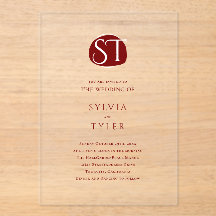 Wappen Monogram Typografy Wedding