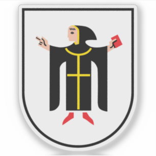 Wappen Münchens (München), Deutschland Aufkleber