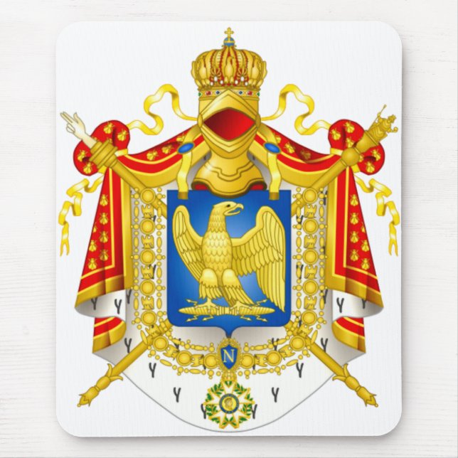 Wappen Napoleon Mousepad (Vorne)