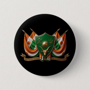 Wappen Niger Symbol Emblem Flagge Button