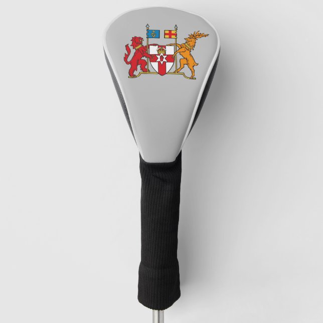 Wappen Nordirlands Golf Headcover (Vorderseite)
