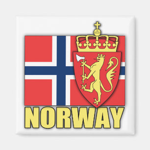Wappen Norwegens Magnet