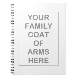Wappen Notizbuch Notizblock