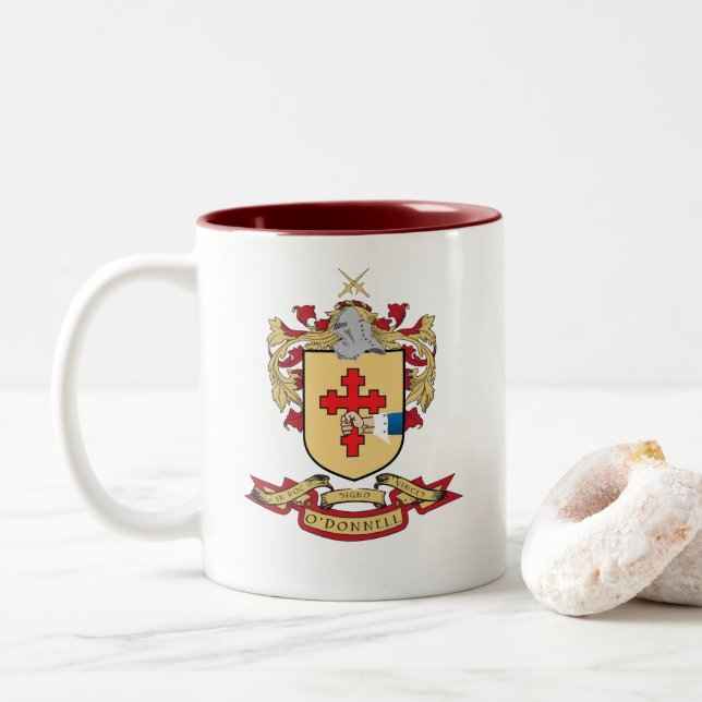 Wappen O " Donnell Tasse (Mit Donut)