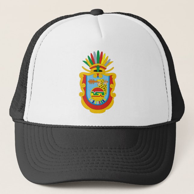 Wappen offizielles Symbol-Logo Guerreros Mexiko Truckerkappe (Vorderseite)
