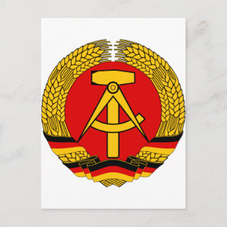 Wappen Ostdeutschlands Postkarte