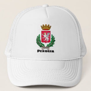 Wappen Perugias, Italien Truckerkappe