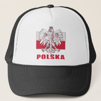 Wappen Polens Polska Truckerkappe