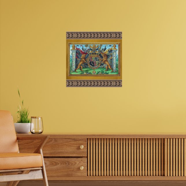 Wappen-Poster Poster (Wohnzimmer 2)