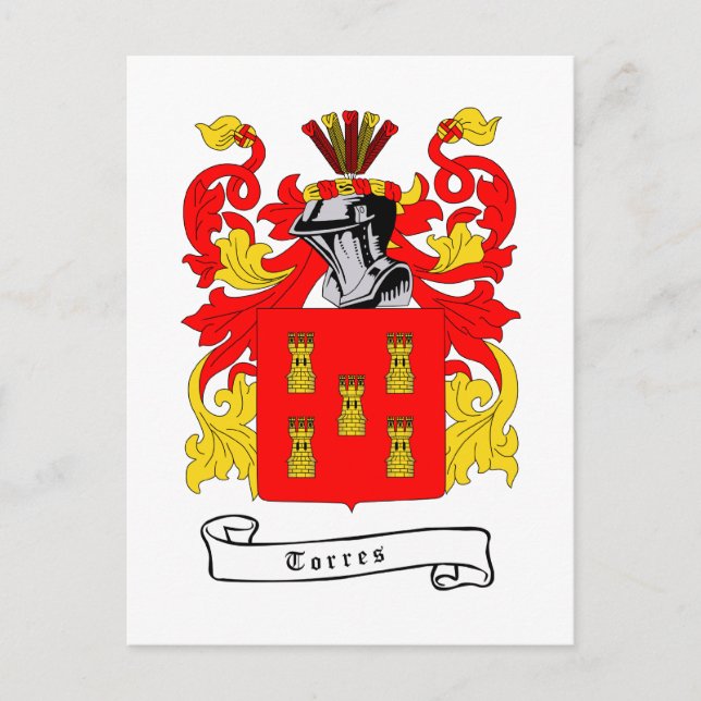 Wappen Postkarte (Vorderseite)