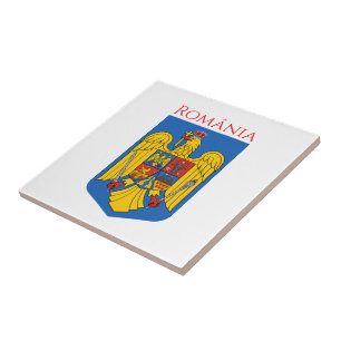 Wappen Rumäniens Fliese