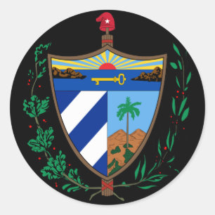 Wappen Runder Aufkleber