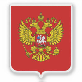Wappen Russlands (Russische Föderation) Aufkleber