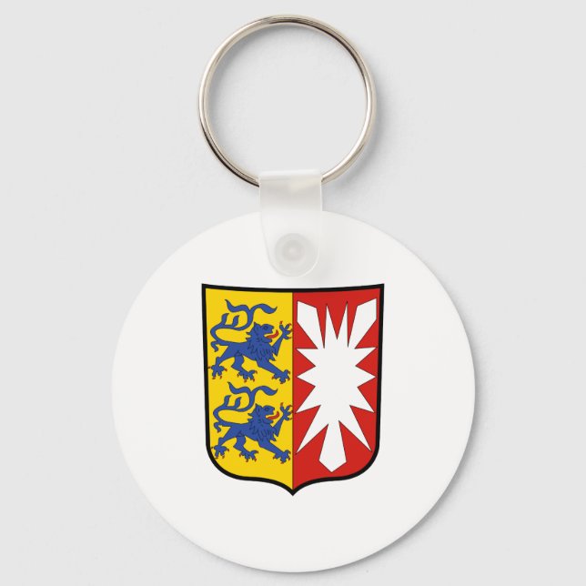 Wappen Schleswig-Holstein Offiziell Deutschland Schlüsselanhänger (Vorderseite)
