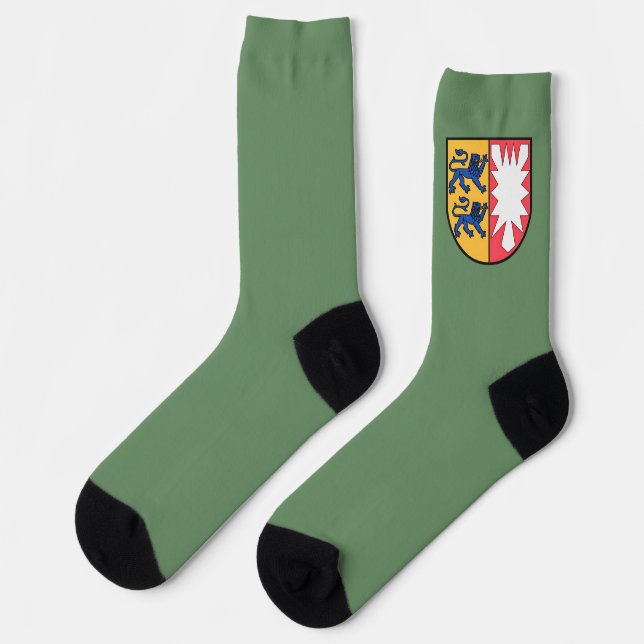 Wappen Schleswig-Holsteins Socken (Linkes Detail)