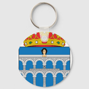 Wappen Segovias (Spanien) Schlüsselanhänger