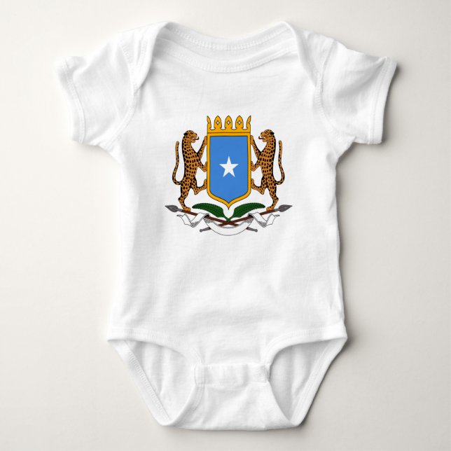 Wappen Somalias Baby Strampler (Vorderseite)