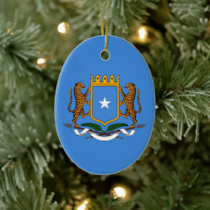 Wappen Somalias Keramik Ornament