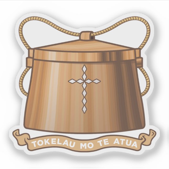 Wappen Tokelaus Aufkleber (Vorderseite)