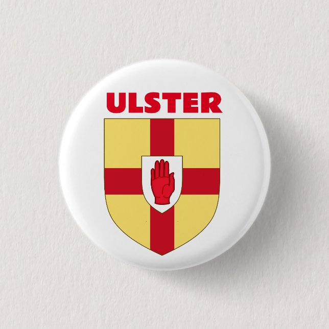 Wappen-Ulster Button (Vorderseite)