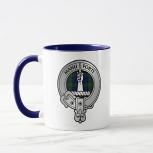 Wappen und Tartan des Clan MacKay Tasse