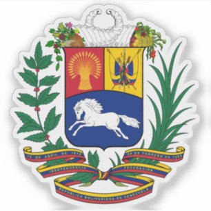 Wappen Venezuelas Aufkleber