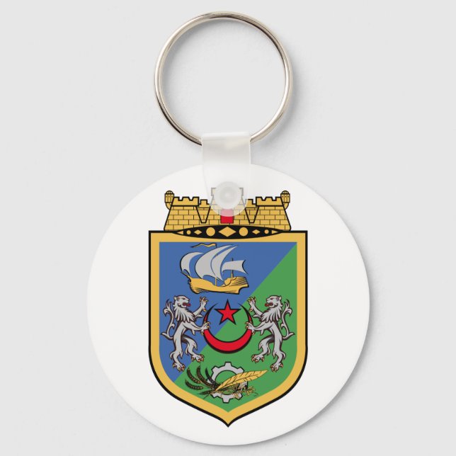 Wappen von Algier Schlüsselanhänger (Vorderseite)