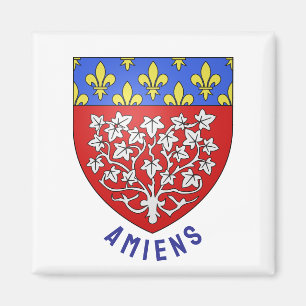 Wappen von Amiens, Frankreich Magnet