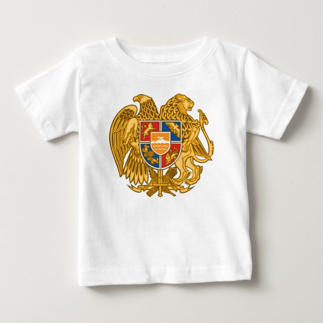 Wappen von Armenien - armenisches Emblem Baby T-shirt (Vorderseite)