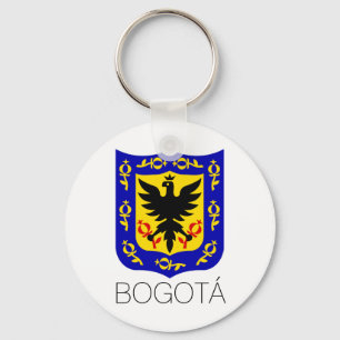 Wappen von Bogotá, Kolumbien Schlüsselanhänger