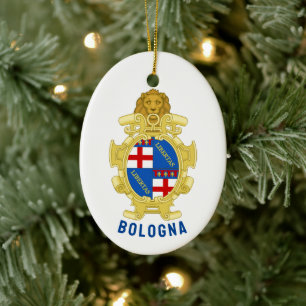 Wappen von Bologna - Italien Keramik Ornament