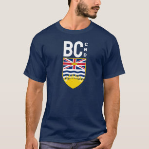 Wappen von British Columbia - CND T-Shirt