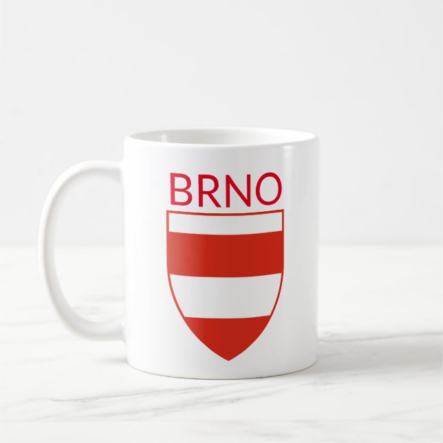 Wappen von Brünn - TSCHECHIEN Kaffeetasse (Links)