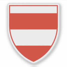 Wappen von Brünn, Tschechische Republik Aufkleber