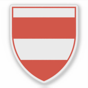 Wappen von Brünn, Tschechische Republik Aufkleber