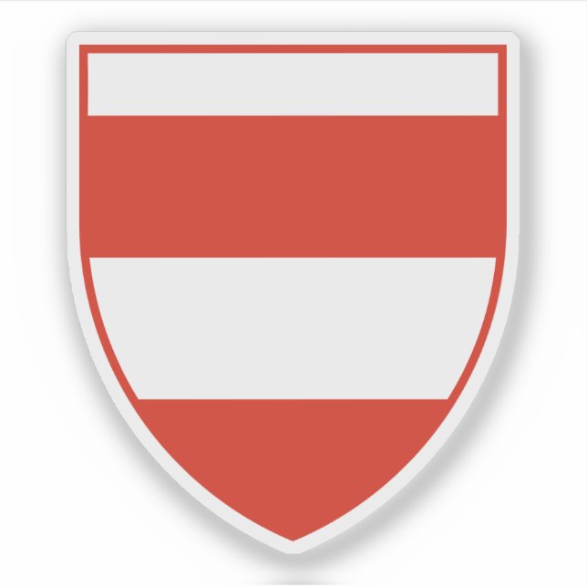Wappen von Brünn, Tschechische Republik Aufkleber (Vorderseite)