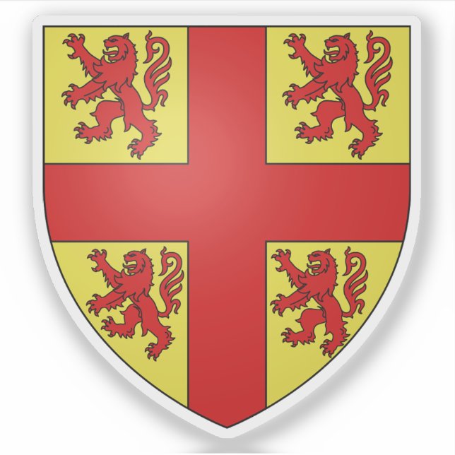Wappen von Brunoy, Essonne, Île-de-France Aufkleber (Vorderseite)