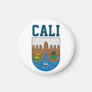 Wappen von Cali, Kolumbien-Schlüsselanhänger Magnet