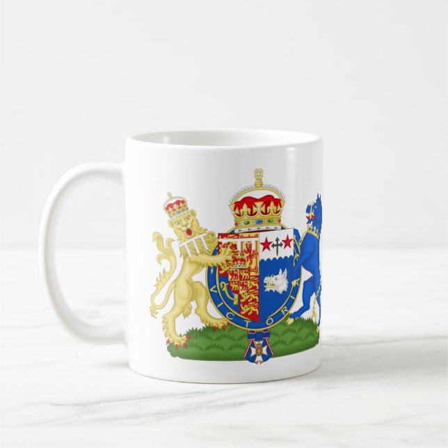 Wappen von Camilla, Herzogin von Cornwall Kaffeetasse (Links)