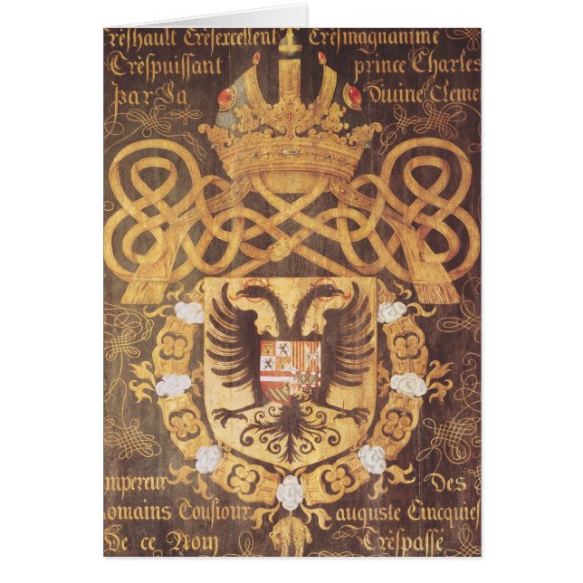 Wappen von Charles V des 23. Kapitels (Vorne)