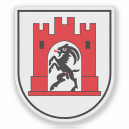 Wappen von Chur, Schweiz Aufkleber