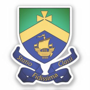 Wappen von Cobh (Landkreis Cork), Irland Aufkleber