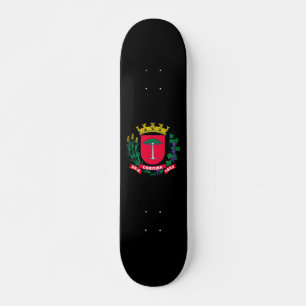 Wappen von Curitiba, Brasilien Skateboard
