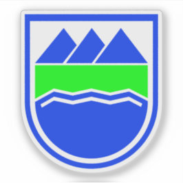 Wappen von Dalvíkurbyggð, Insel Aufkleber