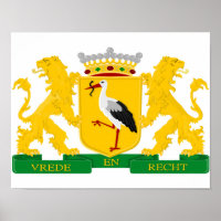 Wappen von Den Haag, Niederlande.