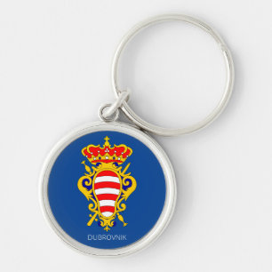 Wappen von Dubrovnik - Kroatien Schlüsselanhänger